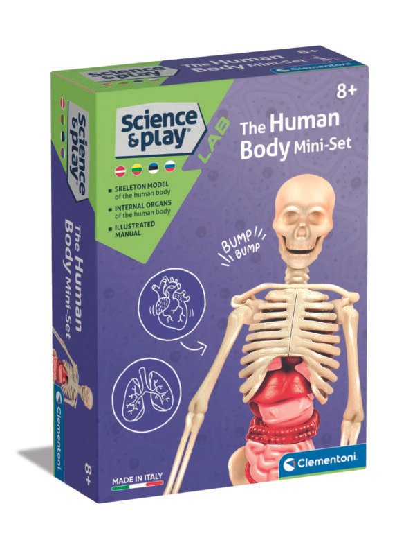 Clementoni Science & Play The Human Body Mini Set edukacinis rinkinys