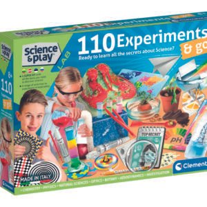 Clementoni Science & Play 110 eksperimentų edukacinis rinkinys