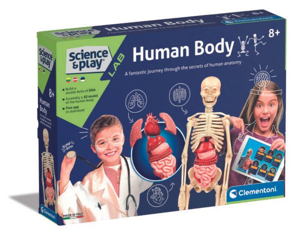 Clementoni Science & Play The Human Body Mini Set edukacinis rinkinys