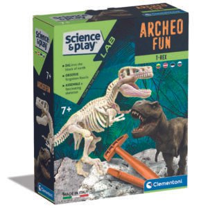 Clementoni Science & Play Archeo Fun T-Rex kasinėjimo rinkinys vaikams