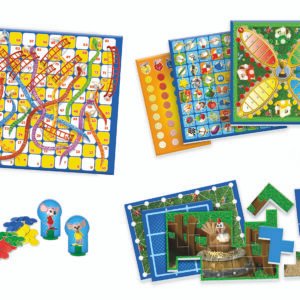 Clementoni stalo žaidimų rinkinys 10 in 1 vaikams