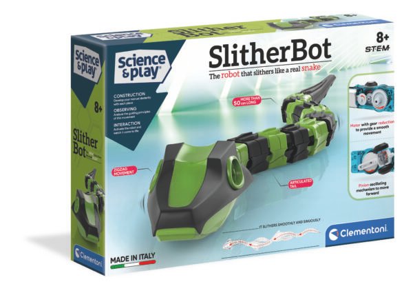 Clementoni SlitherBot robotikos konstruktorius, 8+