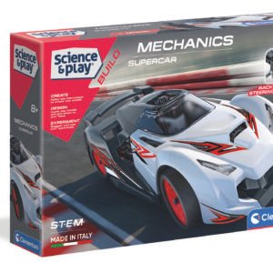 Clementoni Science & Play Mechanics Supercar konstruktorius