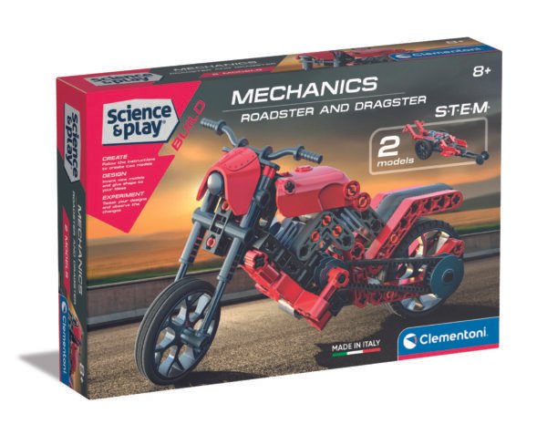 Clementoni Science & Play Roadster & Dragster konstruktorius