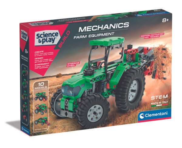 Clementoni Science & Play Mechanics Farm Equipment konstruktorius