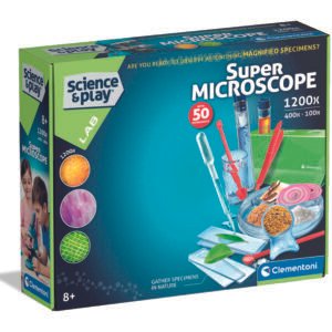 Clementoni Science & Play Super Microscope 1200x edukacinis mikroskopas