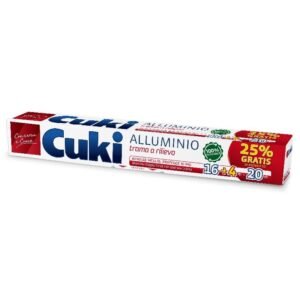 Cuki aliuminio folija „Double Strength“, 20 m (16 + 4 m)