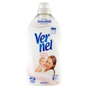 Vernel Carezza Delicata minkštiklis, 1150 ml, 46 skalbimų
