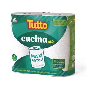 Tutto Cucina Più virtuviniai rankšluosčiai, 2 rulonai