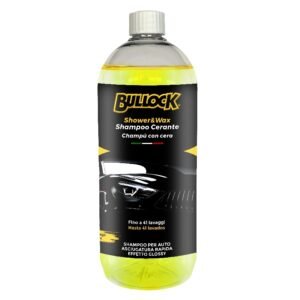 Bullock Shower & Wax automobilio šampūnas su vašku, 1000 ml