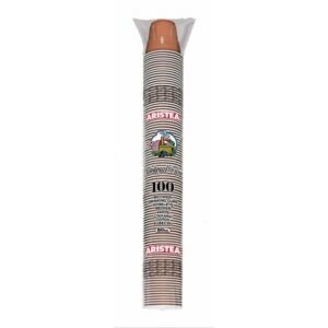 Aristea plastikiniai kavos puodeliai, 80 ml, 100 vnt