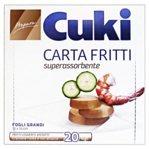 Cuki riebalus sugeriantis popierius kepiniams, 20 vnt.