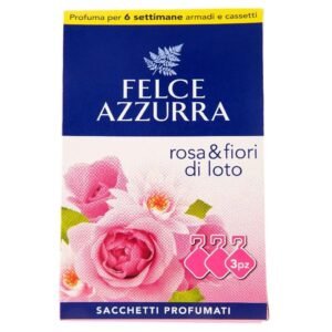 Felce Azzurra Rosa & Fiori di Loto spintos kvapikliai, 3 vnt.