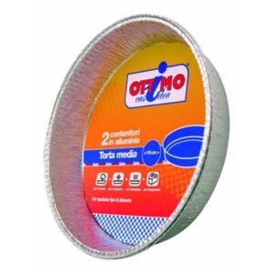 Ottimo aliuminio kepimo formos tortui (vidutinės), 2 vnt.