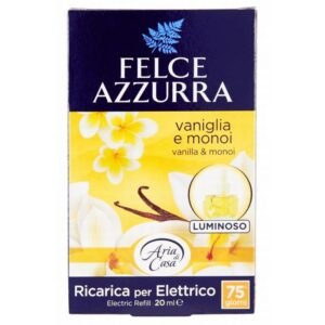 Felce Azzurra Vaniglia e Monoi papildymas elektriniam oro gaivikliui, 20 ml