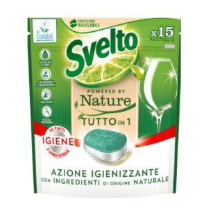 Svelto indaplovių tabletės Nature’s Hygiene All-in-1, 15 vnt.