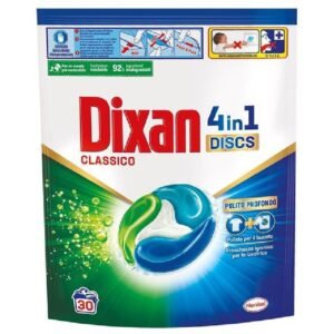 Dixan 4in1 Discs Classico kapsulės skalbimui, 30 vnt.