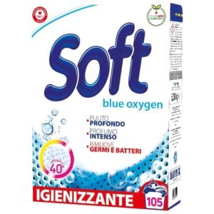 Soft skalbimo milteliai Blue Oxygen, 105 skalbimai