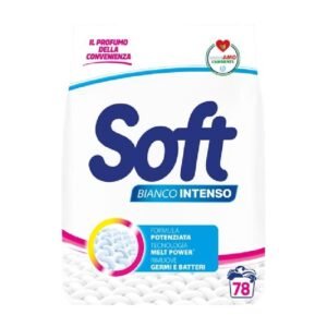 Soft skalbimo milteliai Bianco Intenso, 78 skalbimai