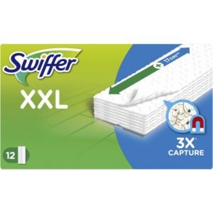 Swiffer XXL dulkių surinkimo šluostės, 12 vnt.