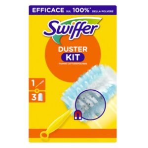 Swiffer Duster dulkių valymo rinkinys su laikikliu ir 3 papildymais
