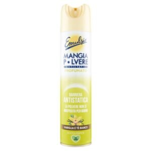 Emulsio MangiaPolvere Profumato paviršių poliravimo priemonė Vanilė ir Baltosios arbatos aromato, 300 ml