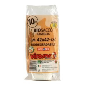 Virosac Biosacco organinių atliekų maišai, 42×42 cm, 10 vnt