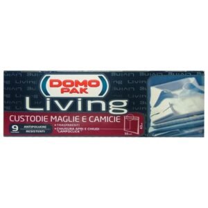 Domopak Living drabužių laikymo maišai marškiniams ir marškinėliams, 31×43 cm, 9 vnt