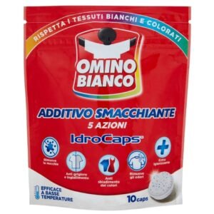Omino Bianco dėmių valiklio kapsulės IdroCaps, 10 vnt