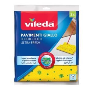 Vileda Pavimenti Giallo Ultra Fresh grindų šluostės, 2 vnt.