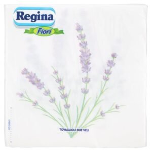 Regina „Fiori“ servetėlės su gėlių motyvais, 38 × 38 cm, 2 sluoksnių
