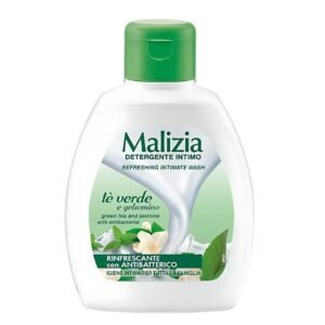 Malizia Refreshing intymios higienos prausiklis su žaliąja arbata ir jazminu, 200 ml