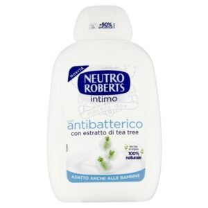 Neutro Roberts Intimo antibakterinis intymios higienos prausiklis su arbatmedžiu, 200 ml
