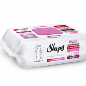 Sleepy Easy Clean paviršių valymo servetėlės su pomelo kvapu, 100 vnt