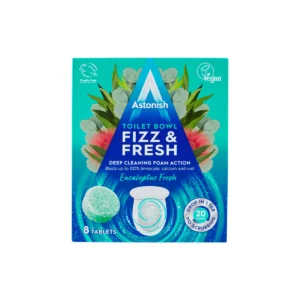Astonish WC valymo tabletės Eucalyptus Fresh, 8 vnt.