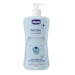 Chicco Natural Sensation kūno ir plaukų prausiklis kūdikiams, 500 ml