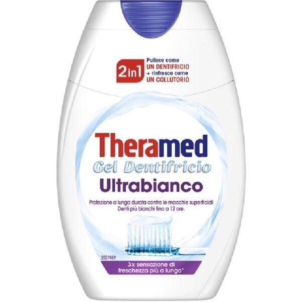 Theramed Ultrabianco 2in1 balinanti dantų pasta, 75 ml