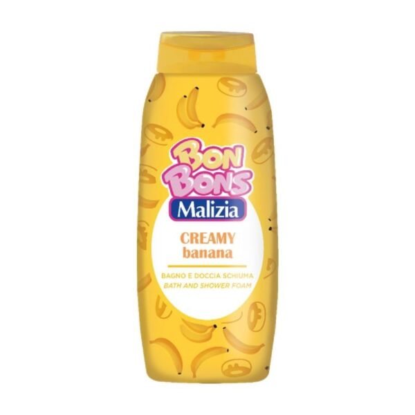 Malizia Bon Bons Creamy Banana dušo gelis, 500 ml