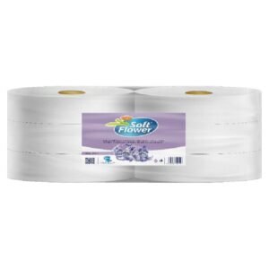 Soft Flower Maxi Jumbo tualetinis popierius, 2 sluoksnių, 2 rulonai