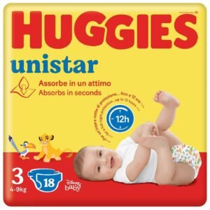 Huggies Unistar kūdikių sauskelnės