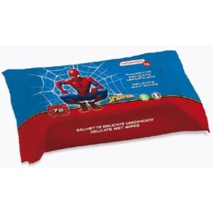 Naturaverde Kids Spider-Man drėgnos servetėlės vaikams, 72 vnt.
