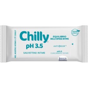 Chilly pH 3.5 intymios higienos servetėlės, 12 vnt.