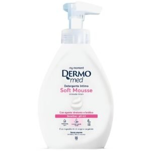 Dermomed Soft Mousse Sensitive intymios higienos prausiklis, 600 ml