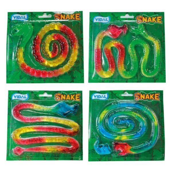 Vidal Snake Jelly guminukai, 66 g