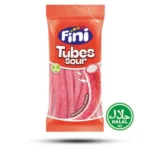 Fini Sour Strawberry Pencils braškių skonio guminukai, 90 g