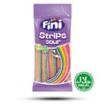 Fini Strips Sour Rainbow guminukai, 90 g
