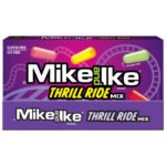 Mike & Ike Thrill Ride vaisinės dražė, 120 g