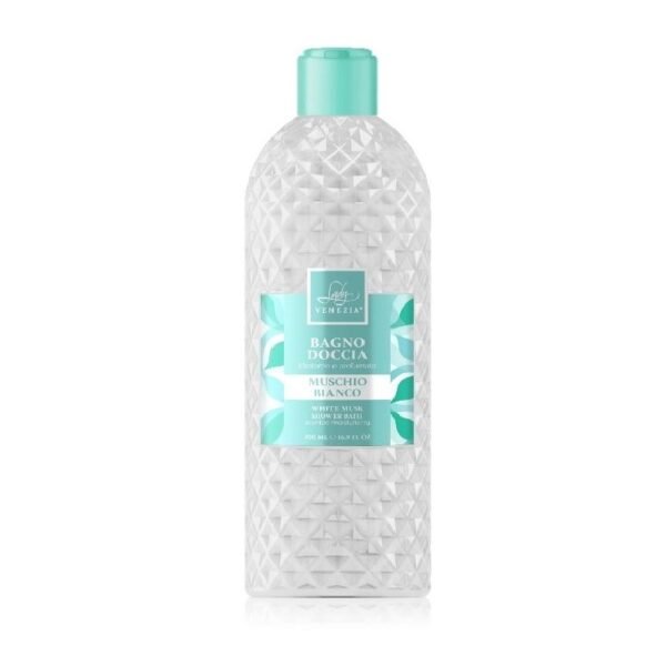 Lady Venezia White Musk dušo gelis su baltojo muskuso aromatu, 500 ml