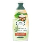 L'Angelica Aloe Vera & Shea Butter dušo gelis su alavijais ir taukmedžio sviestu, 500 ml