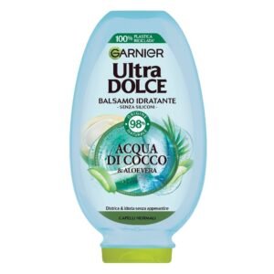 Garnier Ultra Dolce Coconut Water & Aloe Vera plaukų balzamas, 200 ml